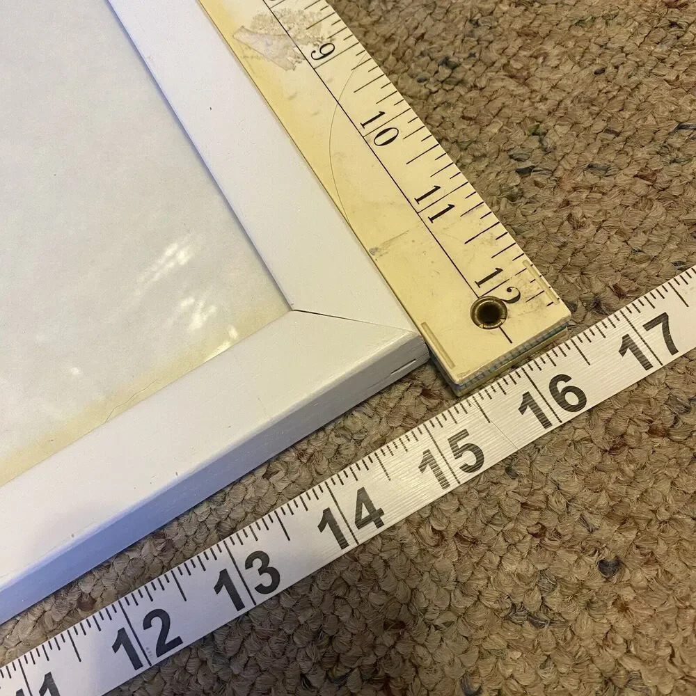 M. Wiscombe Sandcastle Beach & Flags Framed Art Prints 16”x12” Wall Decor Home - Picture 4 of 7